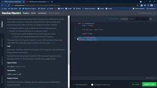 HackerRank Python Problem No3 Leap year or not