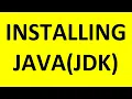Tecq Mate Java JDK Installation Windows