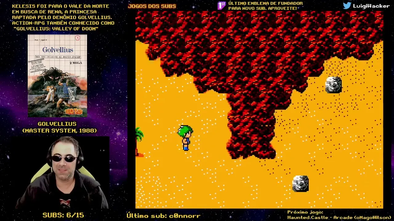 Golvellius (Master System) - 3° Dia (Jogos dos Subs)