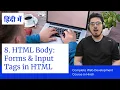 HTML Tutorial Forms Input Tags Web Development Tutorials