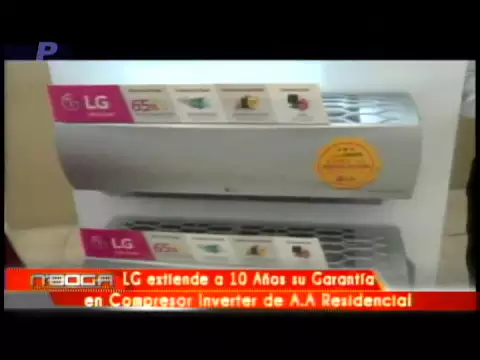  LG EXTIENDE A 10 ANOS SU GARANTIA 