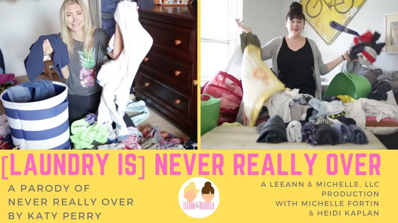 [Laundry is] Never Really Over - A Parody of Katy Perry's Never Really Over