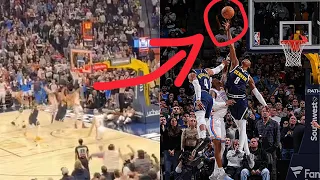 COURTSIDE VIEW of Nikola Jokic Watson and Denver s INTENSE TEAM DEFENSE in final seconds x Thunder