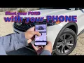 Remote Start Your Ford With Your PHONE Ford Pass Connect Tutorial