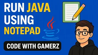 Run Java Programs Using Notepad Step-by-Step Guide for Beginners