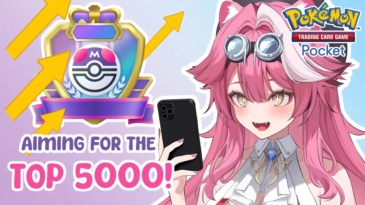 【Pokémon TCG Pocket】RANKED SEASON: TOP 5000 GRIND 💥