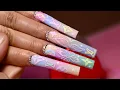 Spring Nail Designs I Acrylic Nail Tutorials I Notpolish Nails I True Crime I The Night Stalker
