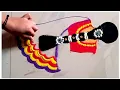makar sankranti girl rangoli makar sankranti special rangoli haldi kumkum rangoli 2026 muggulu