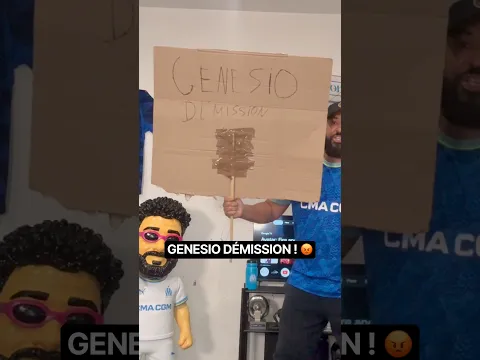 GENESIO DÉMISSION ! 😡
