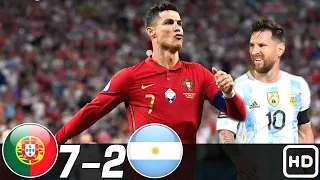 Portugal Vs Argentina 7 2 All Goals Highlights Résumén Goles Last Matches HD  Portugal Vs Argentina 7 2 All Goals Highlights Résumén Goles Last Matches HD