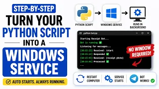 How to Run Claude Python Script as a Windows Service
