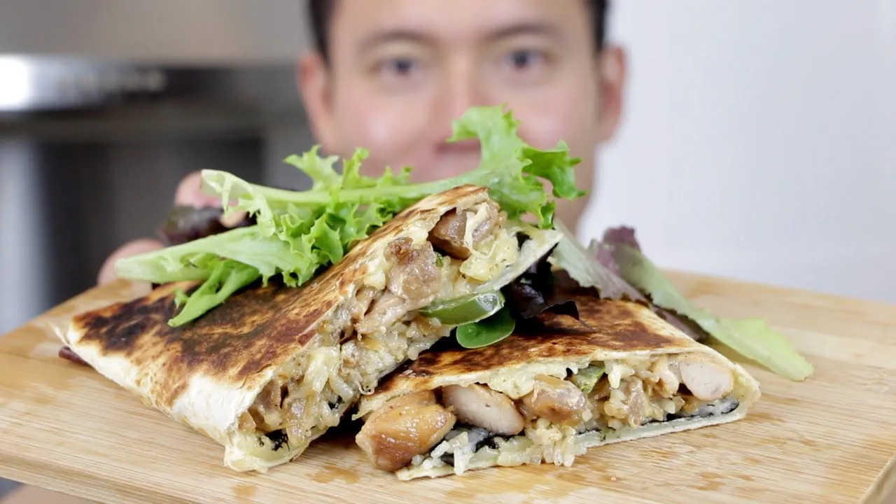 How to make JAPANESE CHICKEN QUESADILLAS - Cooking with Chef Dai