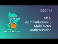 MFA An Introduction to Multi-Factor Authentication