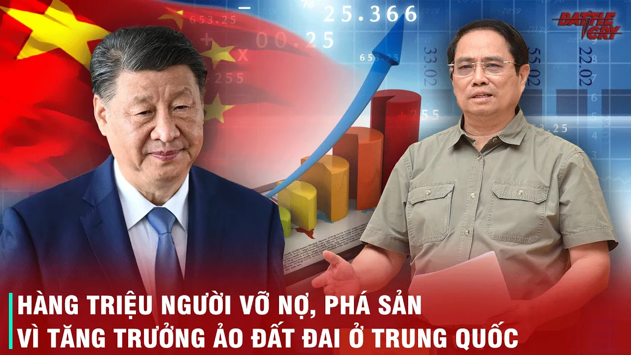 Outline Video LIỆU VIỆT NAM CÓ ĐI VÀO VẾT XE ĐỔ THẢM CẢNH TĂNG TRƯỞNG ẢO Ở TRUNG QUỐC KHÔNG?