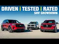 Kia Telluride vs Honda Pilot vs Ford Explorer Three-Row Midsize SUV Comparison Test