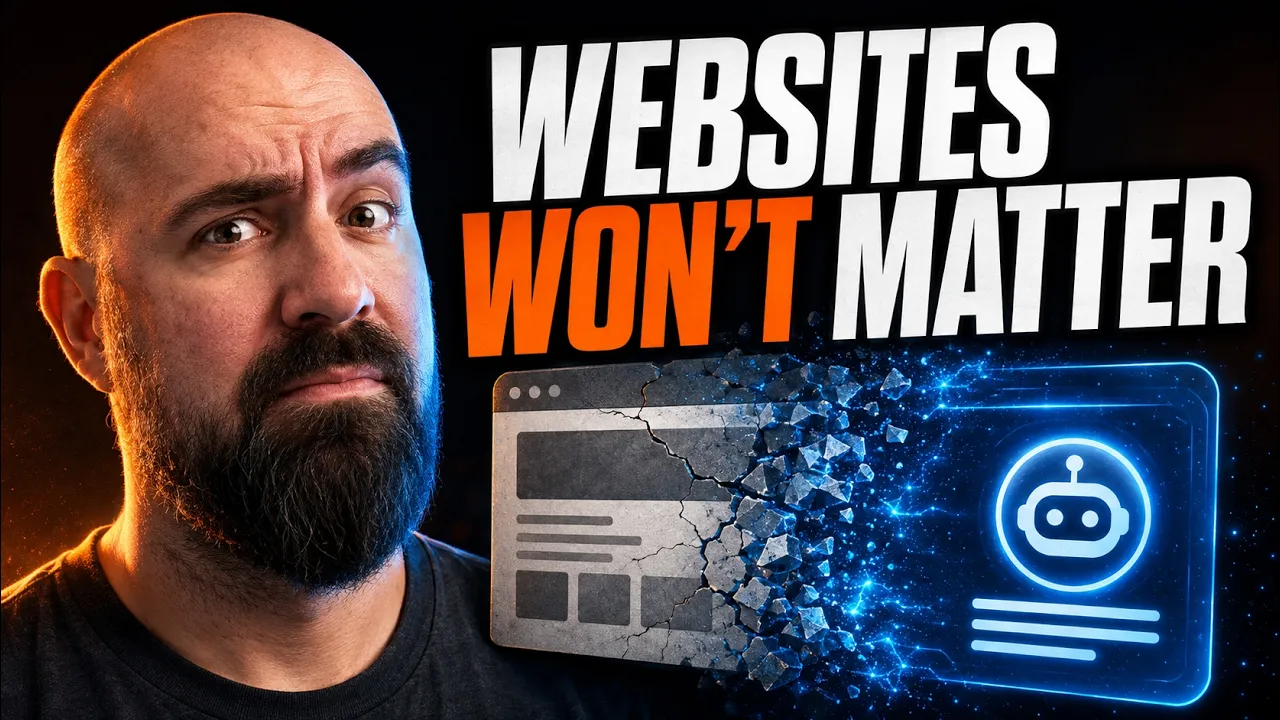 Your Website Won't Matter in 2 Years (Here's What to Build Instead): video thumbnail