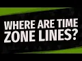 Where are time zone lines