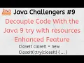 Java Challengers - Java 9 Core Exceptions Classes