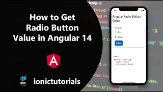 How to Get Radio Button Value in Angular 14 ionic tutorials