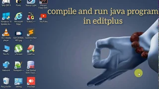compile and run java program in editplus java programming Basics working with editplus