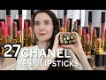 THE BEST CHANEL LIPSTICKS swatched I tried them all these are worth the splurge