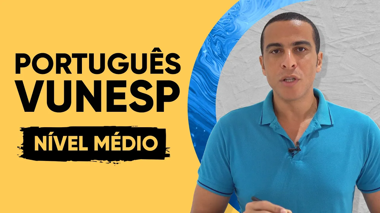 CURSO DE PORTUGUÊS VUNESP 2025 - ACESSE AGORA!