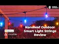 Nanoleaf Smart Outdoor String Lights review with Matter Apple Home - Ideal for Christmas