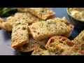 The BEST Homemade Garlic Bread Recipe WAY better than store bought