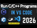 How to Run Program in Visual Studio Code 2026 Run C C in VS Code