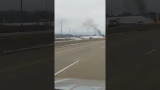 Madison Wisconsin car fire on highway 90 - 23