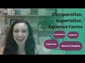 comparative superlative equative forms