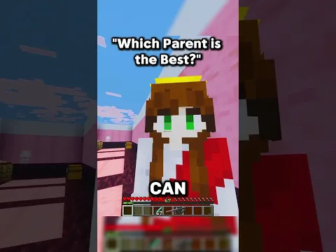 The 3 Types of Minecraft Parents πͺπ #minecraft #shorts #parenting