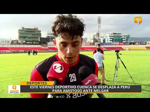 Este viernes Deportivo Cuenca se desplaza a Perú para amistoso ante Melgar