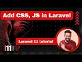 Laravel 11 tutorial Use CSS and javascript with Laravel