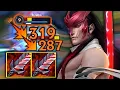 Wild Rift Yone Mid Lane Gameplay in Season 22 Build Runes