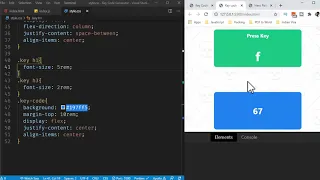 Creating Key Code Generator App Using Html CSS and JavaScript