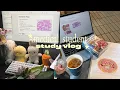 MED SCHOOL STUDY VLOG week in my life as a m3 anki internal medicine classes meetups w friends