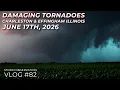 Chasing the June 17th 2026 Tornado Outbreak in Illinois Storm Observation VLOG