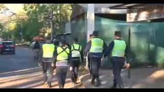 Operativo de traslado de internos en Ciudad del Este