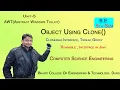 Object Using Clone Clone-able Interface Thread Group Runnable in Java By Neetish Chandrakar