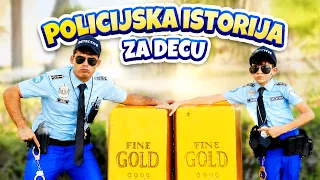 Jason i Alex čuvaju zlato i uče detektivske trikove | Igre za djecu!