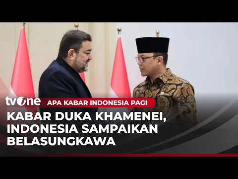 Prabowo Tulis Surat Duka, Menlu Sugiono Temui Dubes Iran Di Jakarta