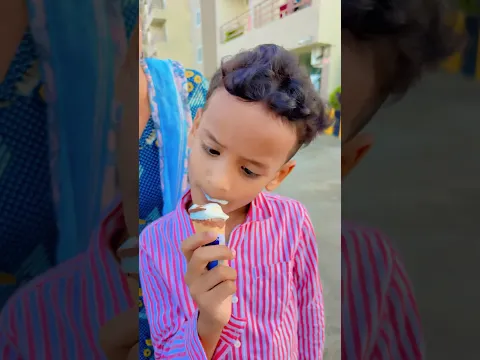 Amaira ne khai chupke se ice cream #ytshorts #shortfeed
