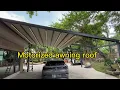 DAVIS Motorized Retractable Awning Roof