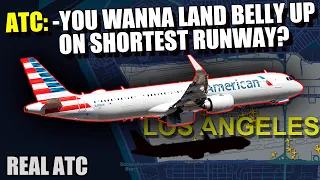 Download PAN PAN PAN, landing gear malfunction. American A321 EMERGENCY Landing at Los Angeles  REAL ATC MP3