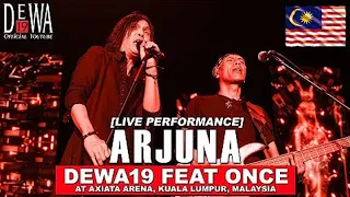 arjuna dewa19 feat once mekel axiata arena kuala lumpur malaysia