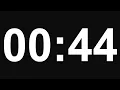 44 Second Timer - No Alarm