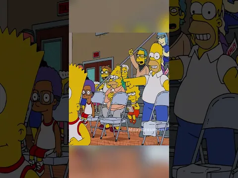 Bart se convierte en la nueva estrella del baloncesto  #simpsons #lossimpson #thesimpsons