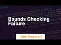 bounds checking failure