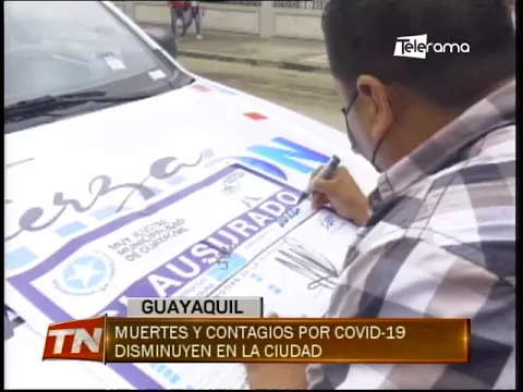 Muertes y contagios por covid-19 disminuyen en la ciudad